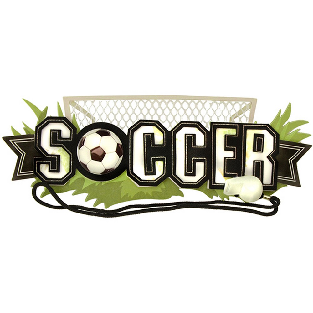 Jolee's - Soccer Sticker : Scrappin Sports Stuff