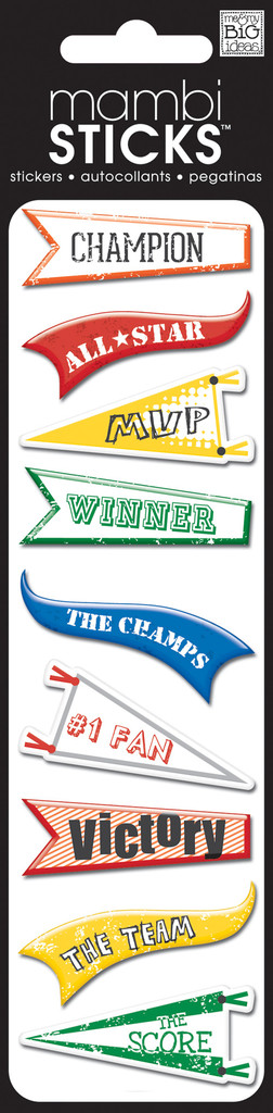 MAMBI - Puffy Stickers - Champion MAMBI - Puffy Stickers - Champion