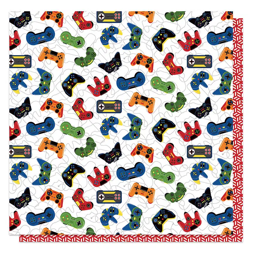 Photo Play Paper - Gamer - Control Freak Paper Photo Play Paper - Gamer - Control Freak Paper