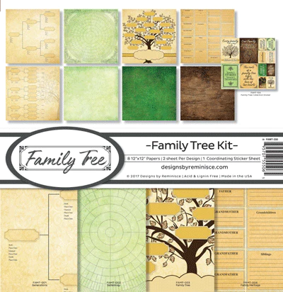 Reminisce - Family Tree Collection Kit